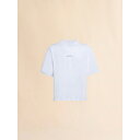 MARNI 【 マル二 】Logo Organic Cotton T-Shirt WHITE (HUMU0223P1USCS87LOW01) 25SS 25春夏 【 送料無料 】 正規品 Tシャツ 半袖 メンズ レディース ブランド(4)