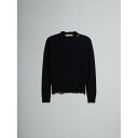 \ ポイント10倍&10%OFFクーポン/ MARNI 【 マルニ 】 ツイスト クルーネック セーター black (GCMG0210A0UFC65200N9...