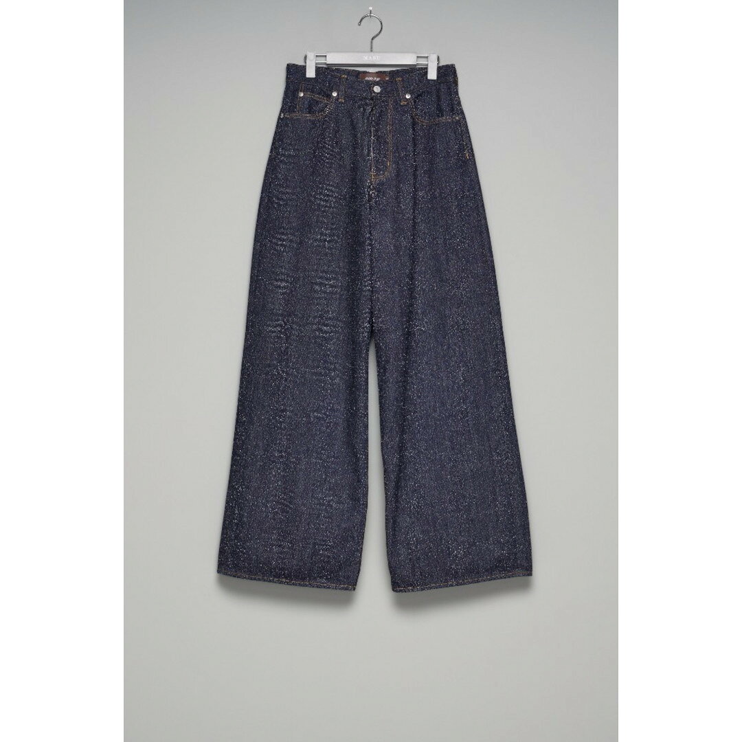 ＼全品P10倍！4/4(土)20時〜／ MASU | エムエーエスユー MB BAGGY JEANS NEP INDIGO (B26U6PL004) 26SS 26春夏 パンツ デニム ジーンズ バギー ワイド ネップ