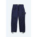 TOGA VIRILIS  COTTON CARGO PANTS Navy (TV241-FF310) 24SS 24春夏 パンツ ボトムス カーゴパンツ