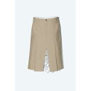 \早い者勝ち!30%OFF/ TOGA PULLA 【トーガプルラ】 OX LACE SKIRT BEIGE (TP242-FG217) 24SS 24春夏 ス...