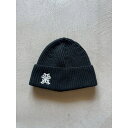 KAMIYA | カミヤ × CA4LA KMY Beanie BLACK (G15CA105) 25AW 25秋冬 キャップ 帽子 ビーニー ニット帽
