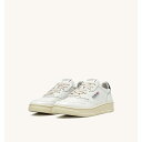 AUTRY yI[g[z MEDALIST LOW SNEAKERS IN LEATHER COLOR WHITE AND BLACK WOMAN'S (AULW-LL22)Xj[J[