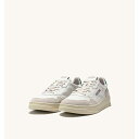 AUTRY yI[g[z MEDALIST LOW SNEAKERS IN SUEDE AND LEATHER COLOR WHITE AND AMAZON WOMAN'S (AULW-LS23) Xj[J[