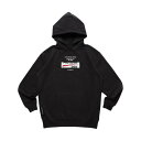 エヌ・ハリウッド DELUXE 【デラックス】 N.HOOLYWOOD x DELUXE HOODIE BLACK (23ADNH2001) 23AW 23秋冬 フーディ パーカー