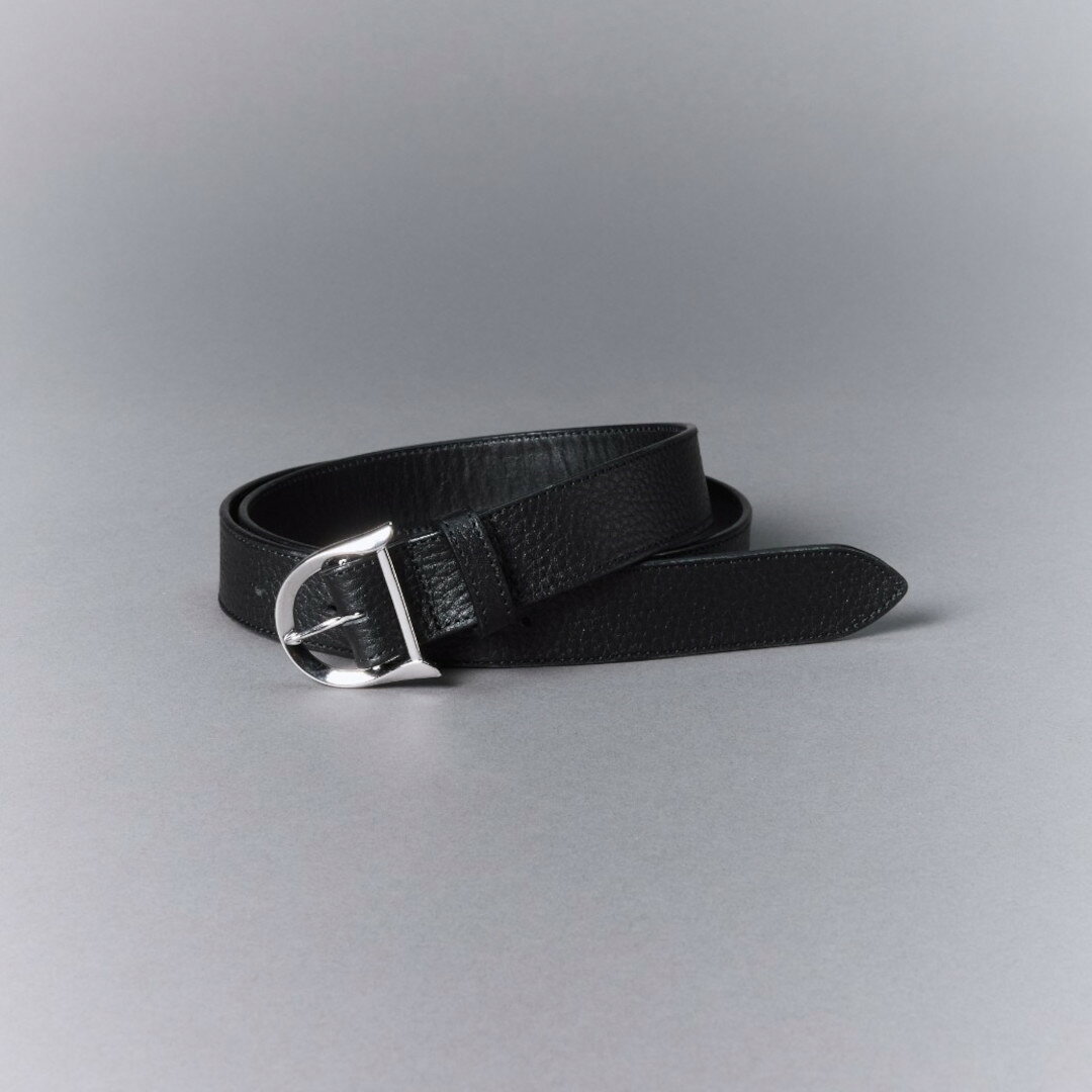 MASU | エムエーエスユー ARROW BUCKLE LEATHER BELT BLACK (M26U6OJ014) 26SS 26春夏 ベルト レザー レザーベルト（楽天・セレクトショップ　モンドジャコモ）