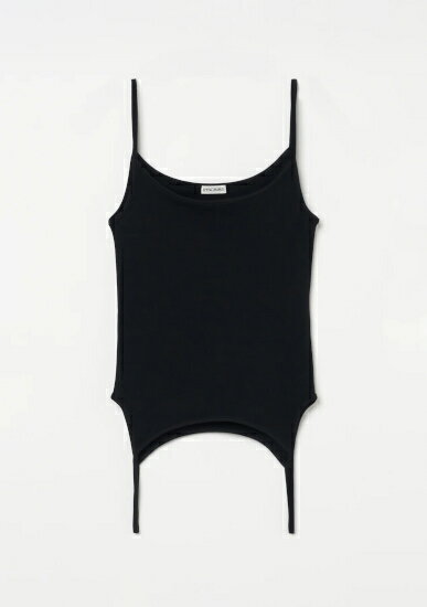 INSCRIRE 【アンスクリア】 Fraise Camisole BLACK 24SS 24春夏 キャミソール 新作