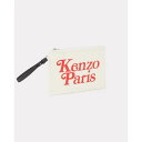 KENZO yP][z KENZO~VERDY LARGE POUCH 03 (FE58PM902F35) 24SS 24t  |[`