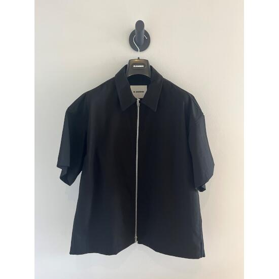 JILSANDERyWT_[zSHORT SLEEVE SHIRT BLACK(J47DL0138) 24SS 24t V Vc