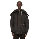 \ ポイント10倍&10%OFFクーポン/ DRKSHDW【ダークシャドウ】HOODED LONG BOMBER BLACK (DU02D2765) 24AW ...