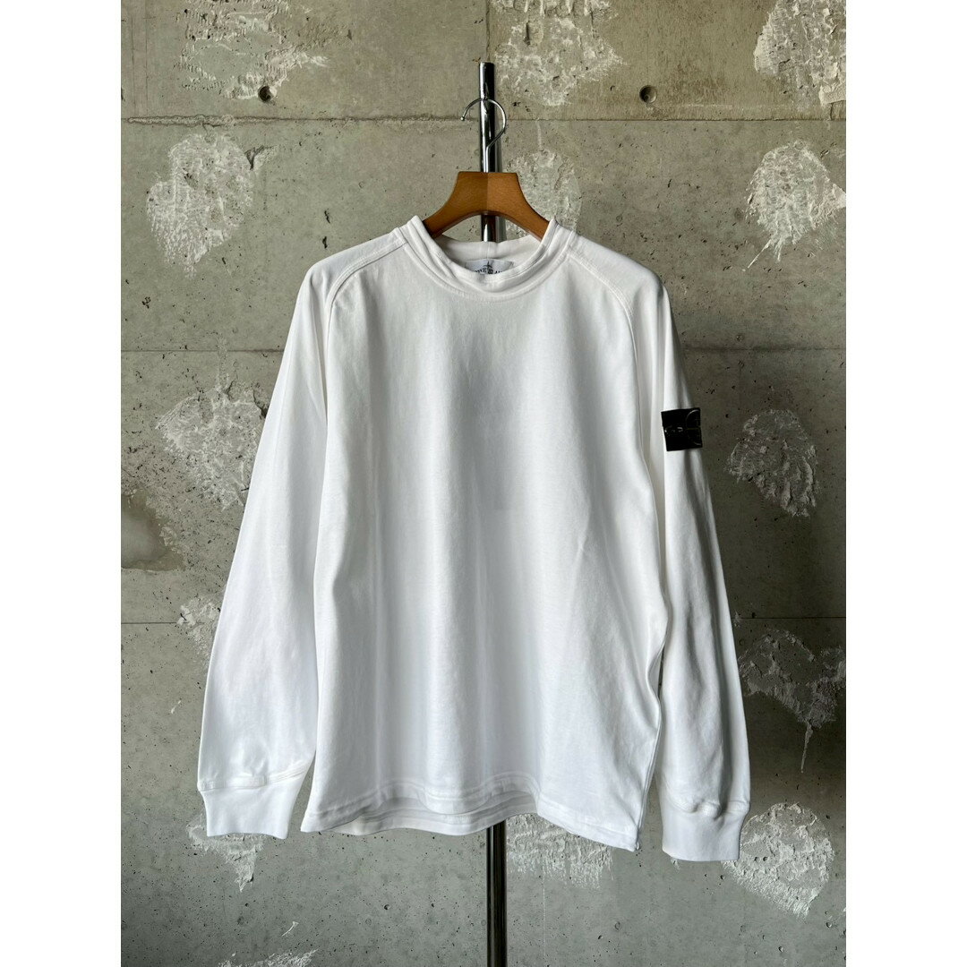 STONE ISLAND | ストーンアイランド CREW NECK SWEAT WHITE / V0001 (6100030) L1S156100030S0B050 26SS 26春夏 トップス ロングスリーブ クルーネック スウェット