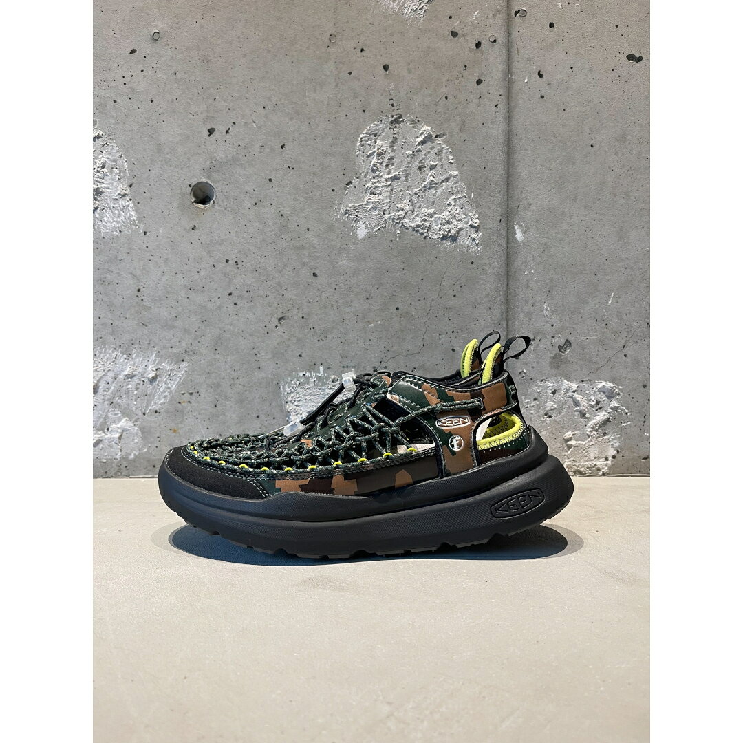 ＼P10倍＆10％OFFクーポン／ FAF | Fake as flowers×KEEN UNEEK WK WIK CAMO (1031106) キーン サンダル ユニーク コラボ