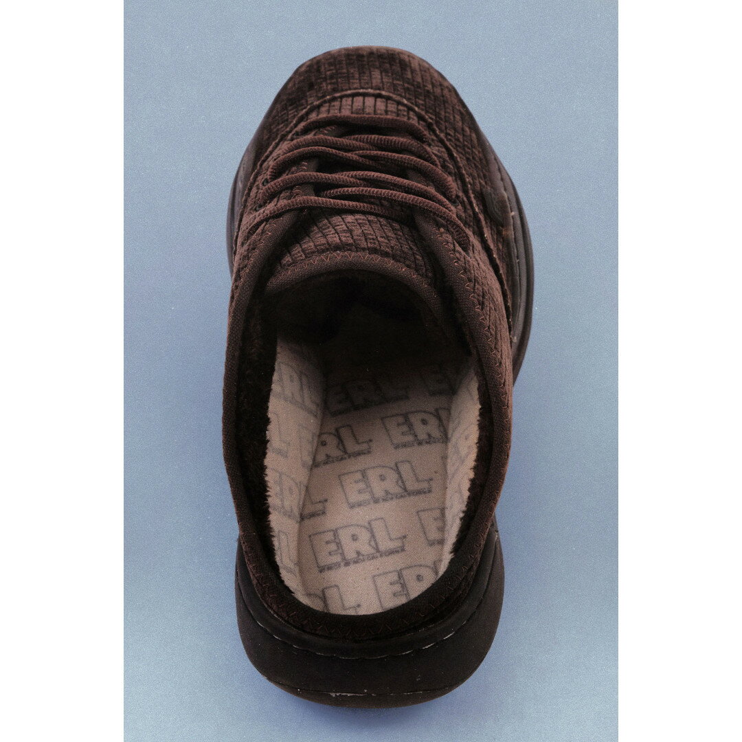 ＼ ブラックフライデー 限定 全品15%OFFクーポン／ ERL| イーアールエル CORDUROY CAMINO SNEAKER MUD (11SH07)【 送料無料 】正規品 正規 ブランド メンズ スニーカー ミュール コーデュロイ
