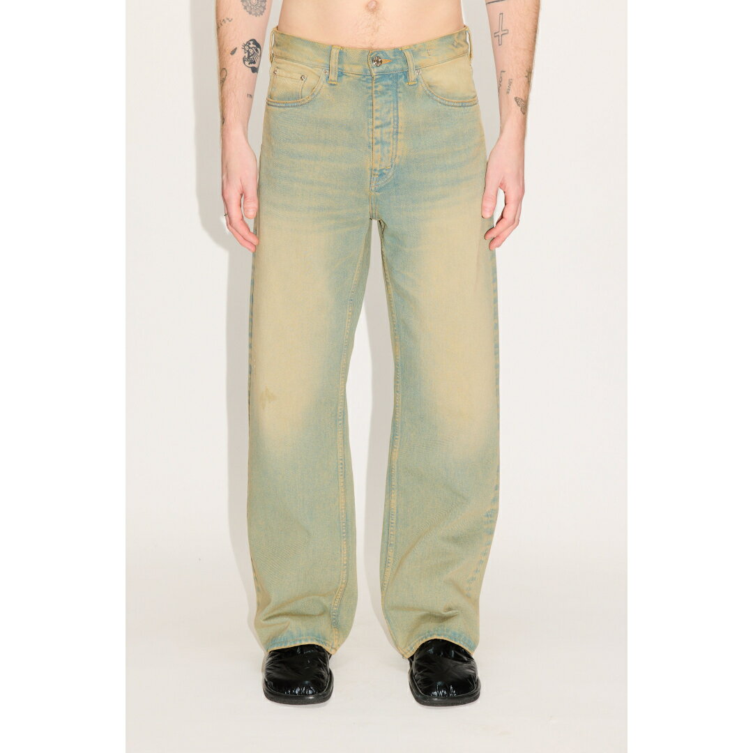 ＼全品5倍＆最大20％OFFクーポン／ HOPE | ホープ Criss Jeans ANTIQUE LIGHT BLUE (55279245) 25AW 25秋冬 パンツ デニム ジーンズ ルーズフィット リジッド