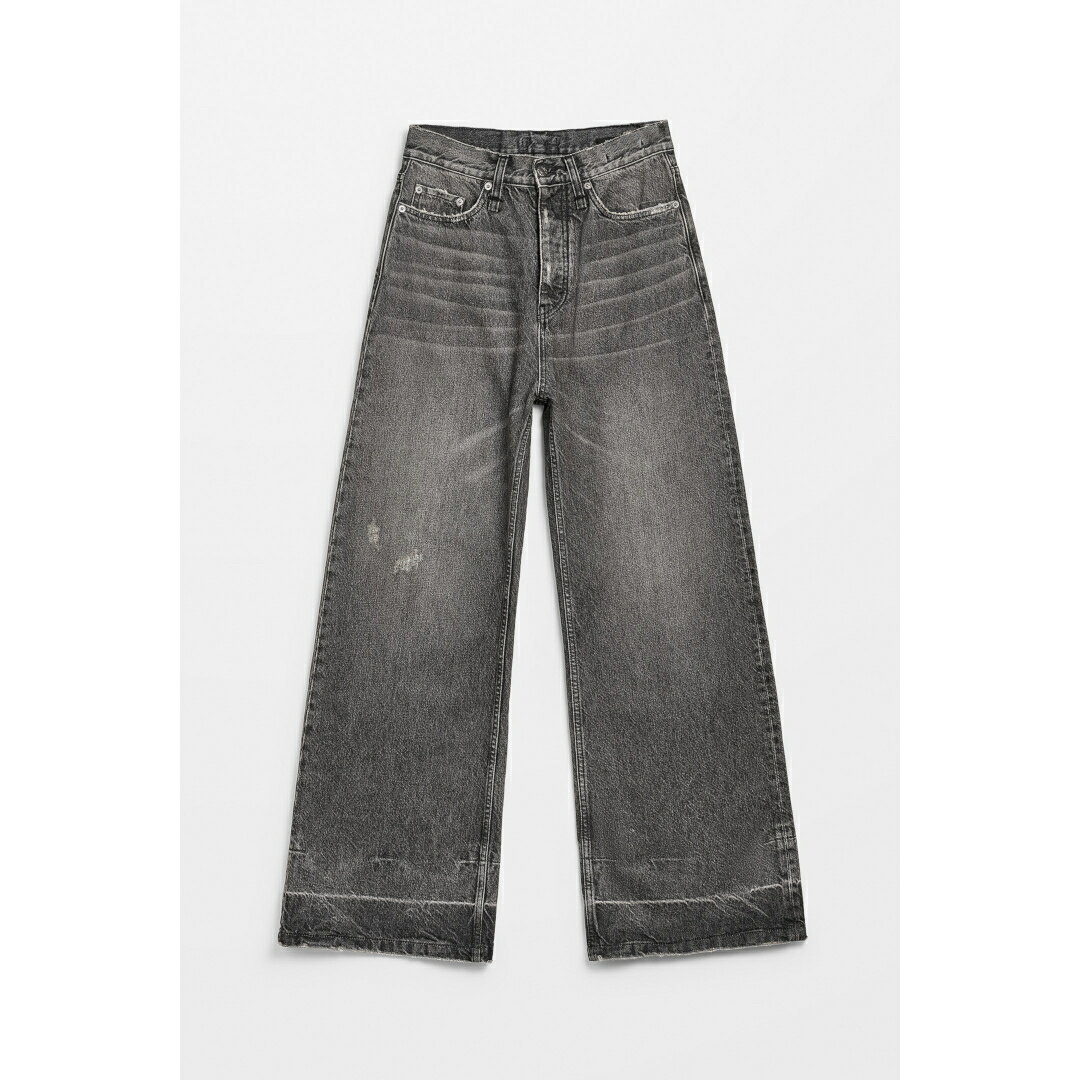 HOPE | ホープ Skid Jeans HEAVY BLACK VINTAGE (00289065) 25AW 25秋冬 パンツ デニム ジーンズ ルーズフィット ワイドシルエット(4)