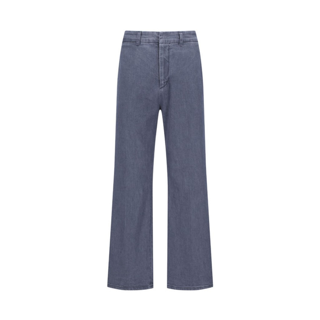 AMOMENTO | アモーメント MEN'S FLARED DENIM BLUE (AM26SSM02DN) 26SS 26春夏 デニム パンツ フレア ウォッシュ加工