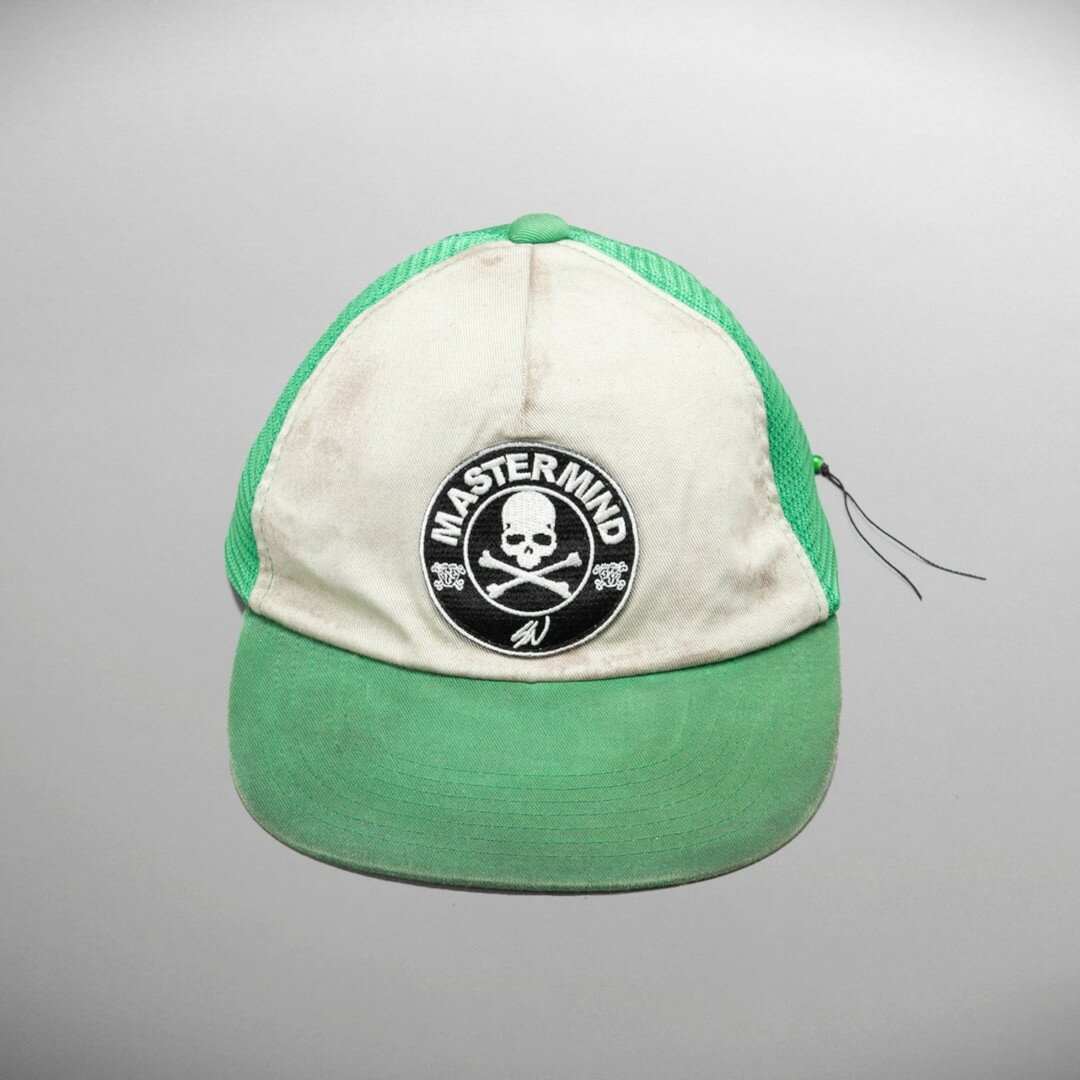 SWJP エスダブリュージェーピー × MASTERMIND MJ SW Logo Mesh Cap GREEN (MJSW-26SS-007) 26SS 26春夏 帽子 キャップ メッシュキャップ ロゴ