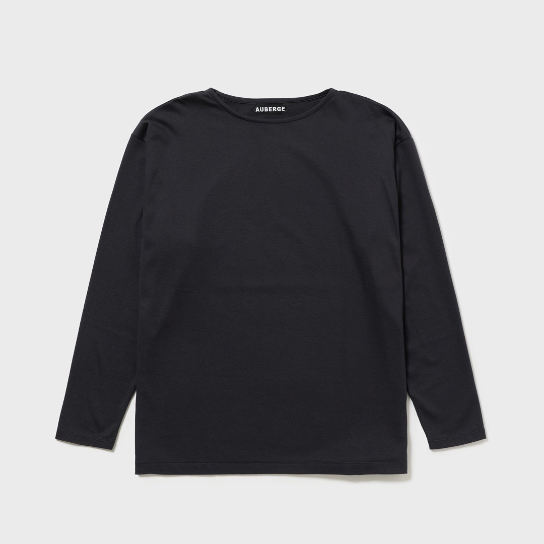 AUBERGE | オーベルジュ BONHEUR III CHARCOAL (AU26A43) 26AW 26秋冬 トップス Tシャツ ロングスリーブ 長袖