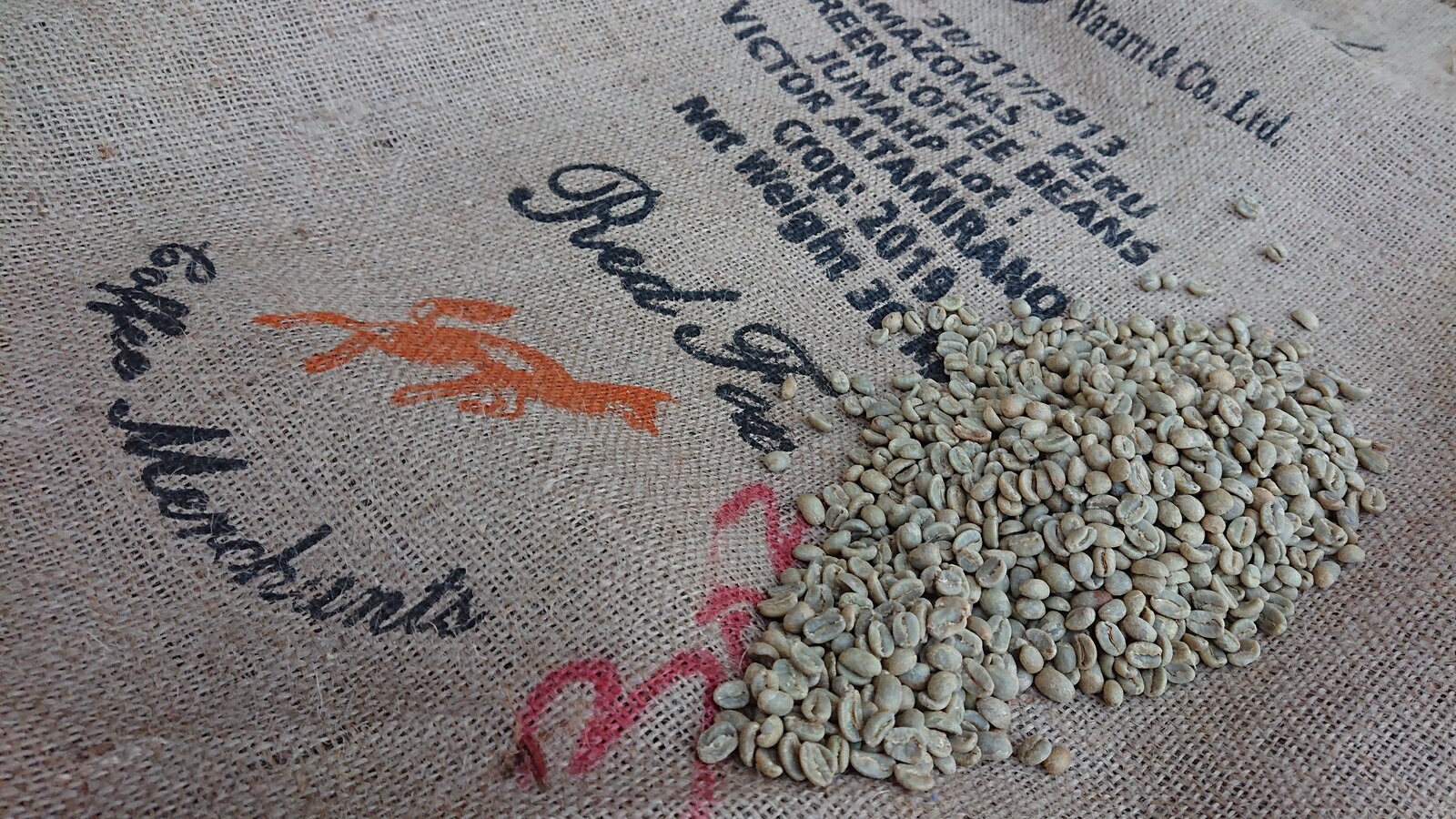 ペルー　ビクトル・アルタミラノ　10kg　　　　　（コーヒー生豆）