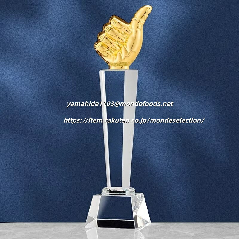 文字彫刻無料クリスタルトロフィー 特別な瞬間 贈呈 記念品 デザイン性 華やか 喜ばれ クリスタル 透明..