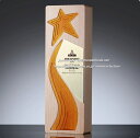 【ロゴOK】【名入れギフトにおすすめ!】トロフィー クリスタル ガラス 名入れ 記念品 叙勲記念 表彰状 加工費込 クリスタル楯 表彰楯 ゴルフコンペ 【デザイ...