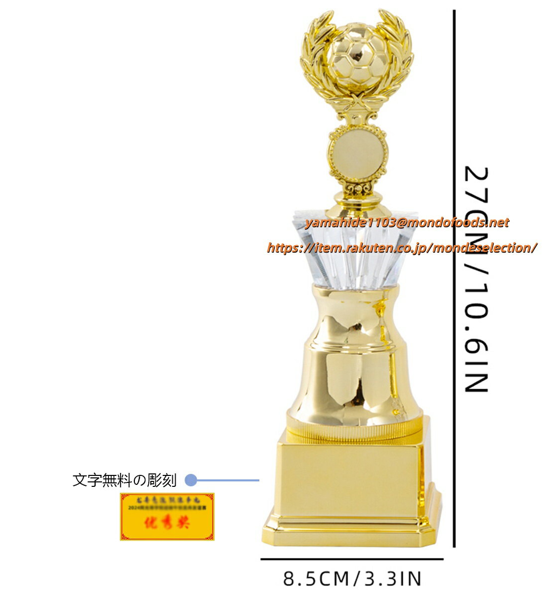 文字彫刻無料 クリスタルトロフィー 空手 柔道 剣道 弓道 アーチェリー ボクシング キックボクシング ..