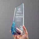 文字彫刻無料 クリスタルトロフィー 完全オリジナルデザイン オリジナルトロフィー 透明度 仕上がり 年配 記念 企業 大切な方 団体 年間表彰 イベント用 イメ...