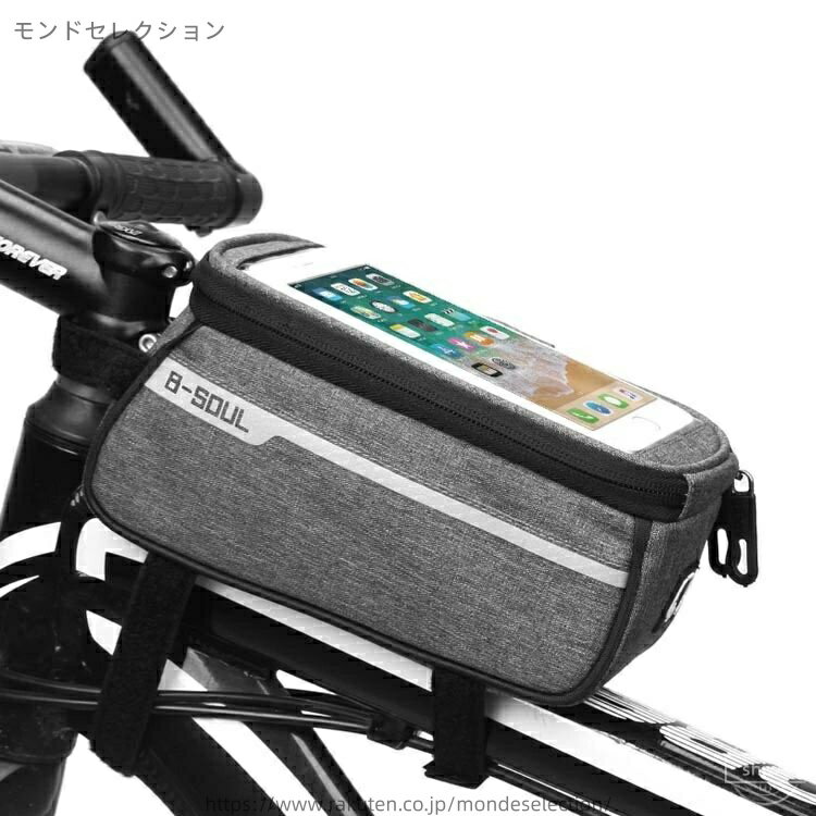 【送料無料】6.0インチ対応 ベルクロ仕様 簡単装着 大容量 スマホバッグ フロント...