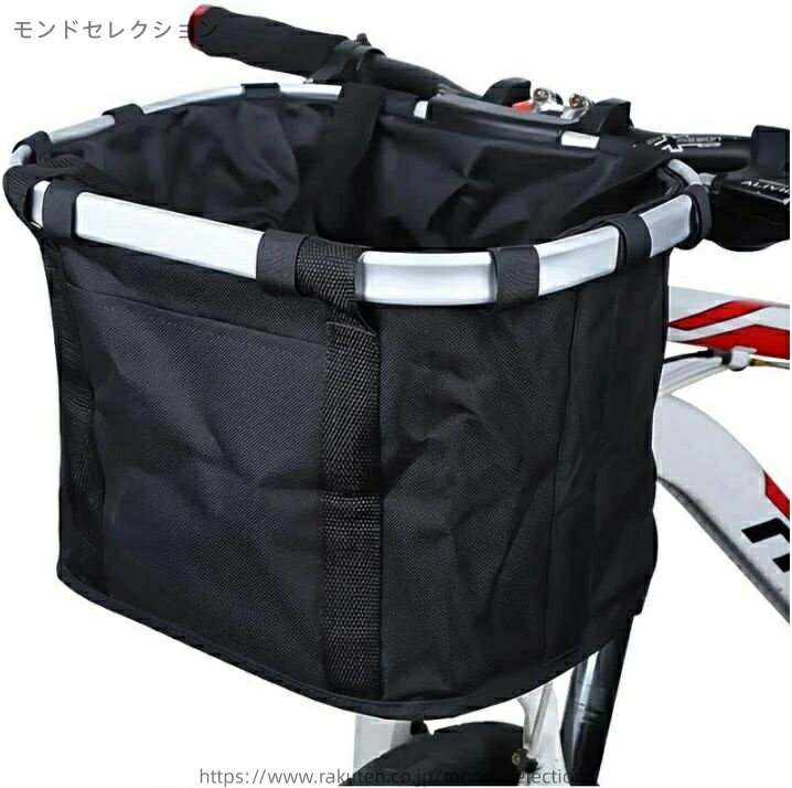 【送料無料】かご 脱着式 前かご バスケット 折りたたみ 防水 取り付け 簡単 耐荷重10KG マウンテンバ..