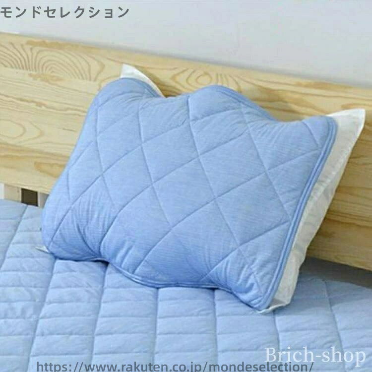 【送料無料】枕パッド 冷感 全18サイズ! 枕パッド ひんやり寝具 枕カバー クール寝具 抗菌 防臭 自宅で洗える ズレ防止 ひんやり 涼しい 洗え [2]