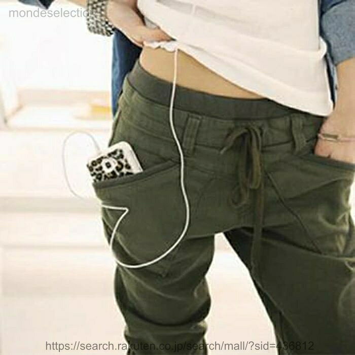 【送料無料】カーゴパンツ レディース 美シルエット ロングパンツ ジョガーパンツ ...