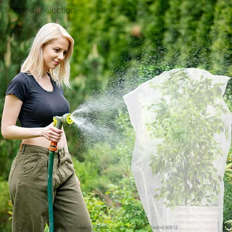【送料無料】防虫ネット ファスナー付 植物保護袋 プランター用 植物保護袋 300×30...