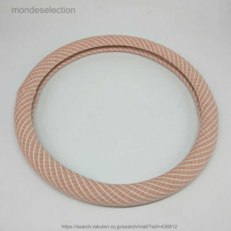 【送料無料】ハンドルカバー 軽自動車 普通車 O型 D型 布 可愛い 格子縞 チェック柄 ストライプ柄 通気 吸汗 滑り止め 兼用 車用品 春夏 おしゃれ 内装品 テアリングカバー 四季通用