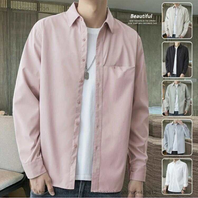 【送料無料】メンズ シャツ 男性 ワイシャツ フォーマルシャツ 長袖 ビジネス服 紳士服 洋服 お出かけ ウェア フォーマル おしゃれ 卒業式 無地 大きいサイズ カジュアル シャツツ