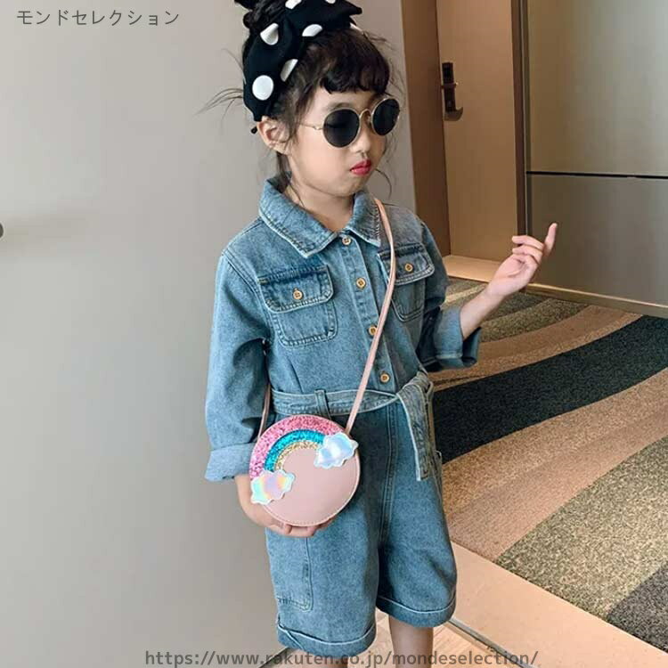 【送料無料】保育園 リボン 子供 キッズ べビー 韓国 ミニ ショルダーバッグ 男の子 バッグ ミニポーチ 女の子 ファッション 肩掛け カバン 3