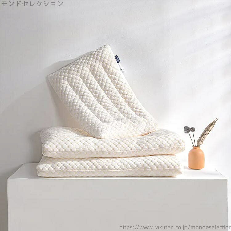 【送料無料】水洗い 軽量 薄い 通気 大人 薄型 低め ひくめ 48×74cm 40×60cm 肩こり 安眠 頸椎サポート 洗える 2個セット!ロータイプ [2]