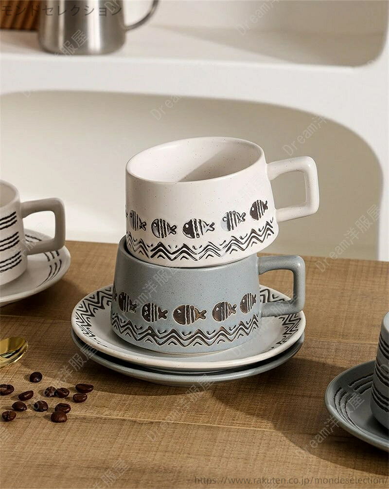 【送料無料】紅茶 カフェオレ コーヒー 陶器 洋食器 可愛い カフェ 珈琲カップ 受...