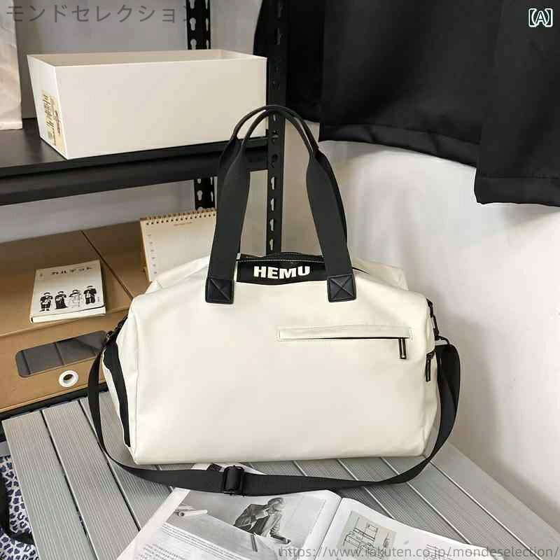 【送料無料】青 黒 白 フィットネス トレーニング スポーツ ポータブル ハンドキャリー 荷物 スイミン..