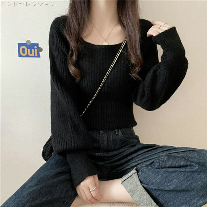 【送料無料】レディース カシュクール Vネック きれいめ 秋 秋服 セーター 体型カ...