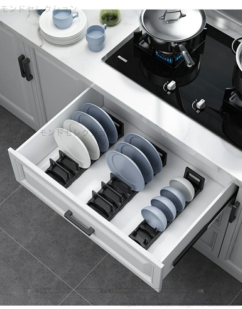 【送料無料】フルーツ＆野菜類レージラック ステンレス製水切りラック キッチン水切りラック ブラック