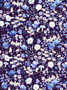 LIBERTYリバティプリンJude's Garden(ジュードズガーデン)ブルー国産2022年秋冬柄3632223-22C