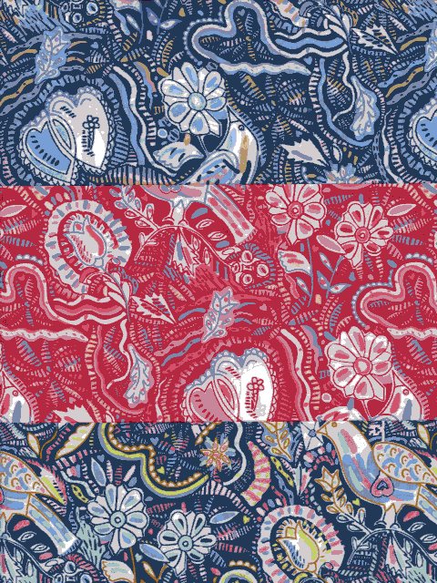 生地LIBERTY FABRICS LIBERTYリバティプリントロンドンコレクション柄Sweet Heart(スウィートハート)カットクロス3枚セット3636836