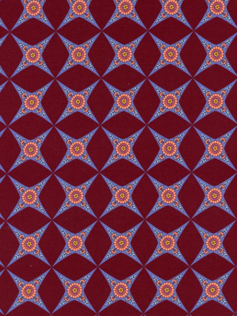 樂天商城 - 生地LIBERTY FABRICS 格安ハギレセール LIBERTYEnzo(エンヅォ)ワインレッド2023年秋冬柄3633292-23A110cm巾60cm