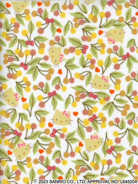 生地LIBERTY FABRICS LIBERTYHello Kitty 50th Anniversary Collectionハローキテ...
