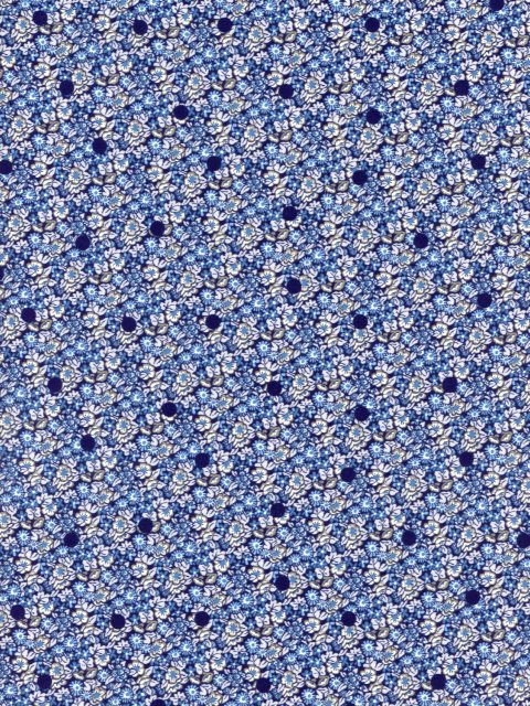 LIBERTYリバティプリントAbasan Spot(アバサン・スポット)ブルー国産カットクロスDC33571-ZE