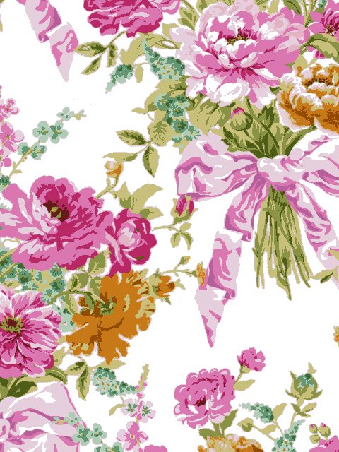 LIBERTY輸入リバティBow Bouquet(ボウ・ブーケ)ピンクサイズ：135cm36374401-C2024SS LIBERTY FABRICS & BRIDGERTON