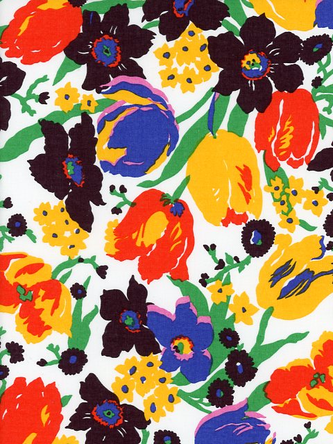 樂天商城 - LIBERTYイタリア製タナローン生地Mariana's Bouquet(マリアナズ・ブーケ )オレンジ2025年春夏柄3635131-25BU2025SS RETOLD 150TH ANNIVERSARY COLLECTION
