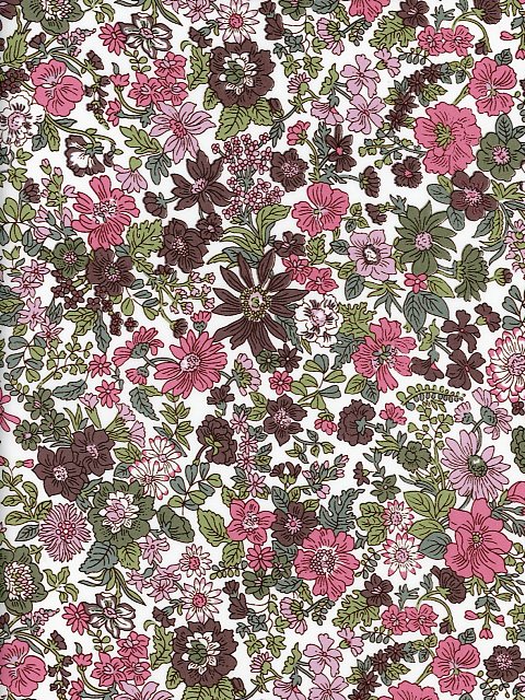樂天商城 - 生地LIBERTY　FABRICSリバティプリントEmily（エミリー）国産エターナル柄ピンク3636163-XE