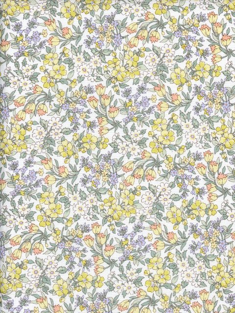 Other - 生地LIBERTY FABRICSLIBERTYフランダースリネン麻Nazanin(ナザニン)125cm巾イエロー36361013-J26A