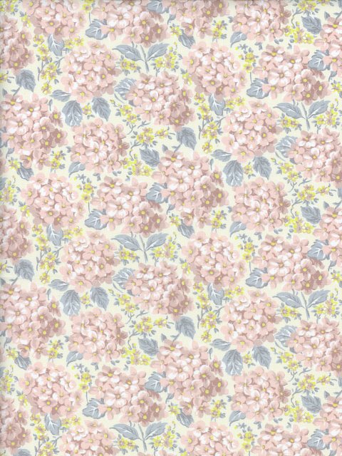 樂天商城 - 生地LIBERTY FABRICS LIBERTYイタリア製オーガニックタナローン生地Hampshire Hydrangea(ハンプシャー・ハイドランジア)ピンク2026年春夏柄157J75912-26CU